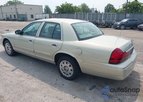 2005 Mercury Grand Marquis Gs from USA, damaged, VIN 2MEFM74W65X668639